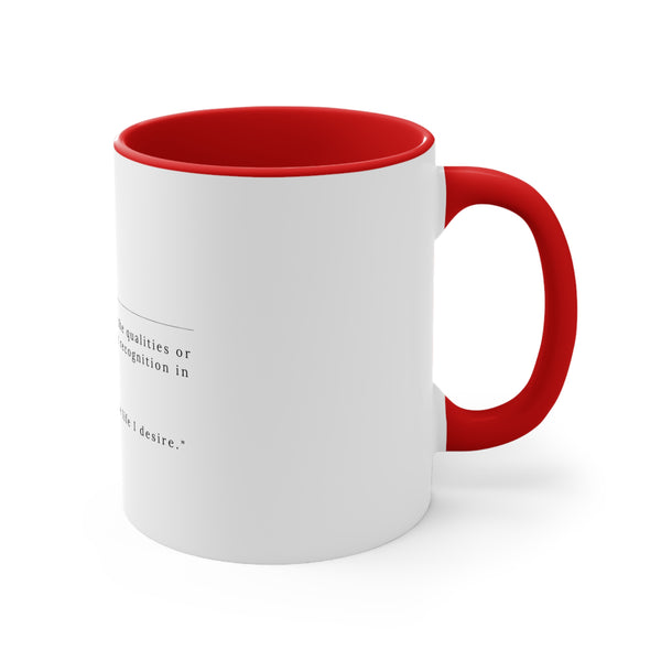 Worthy Accent Coffee Mug, 11oz