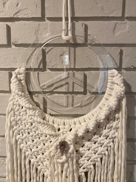 Peace Sign Wall Hanging
